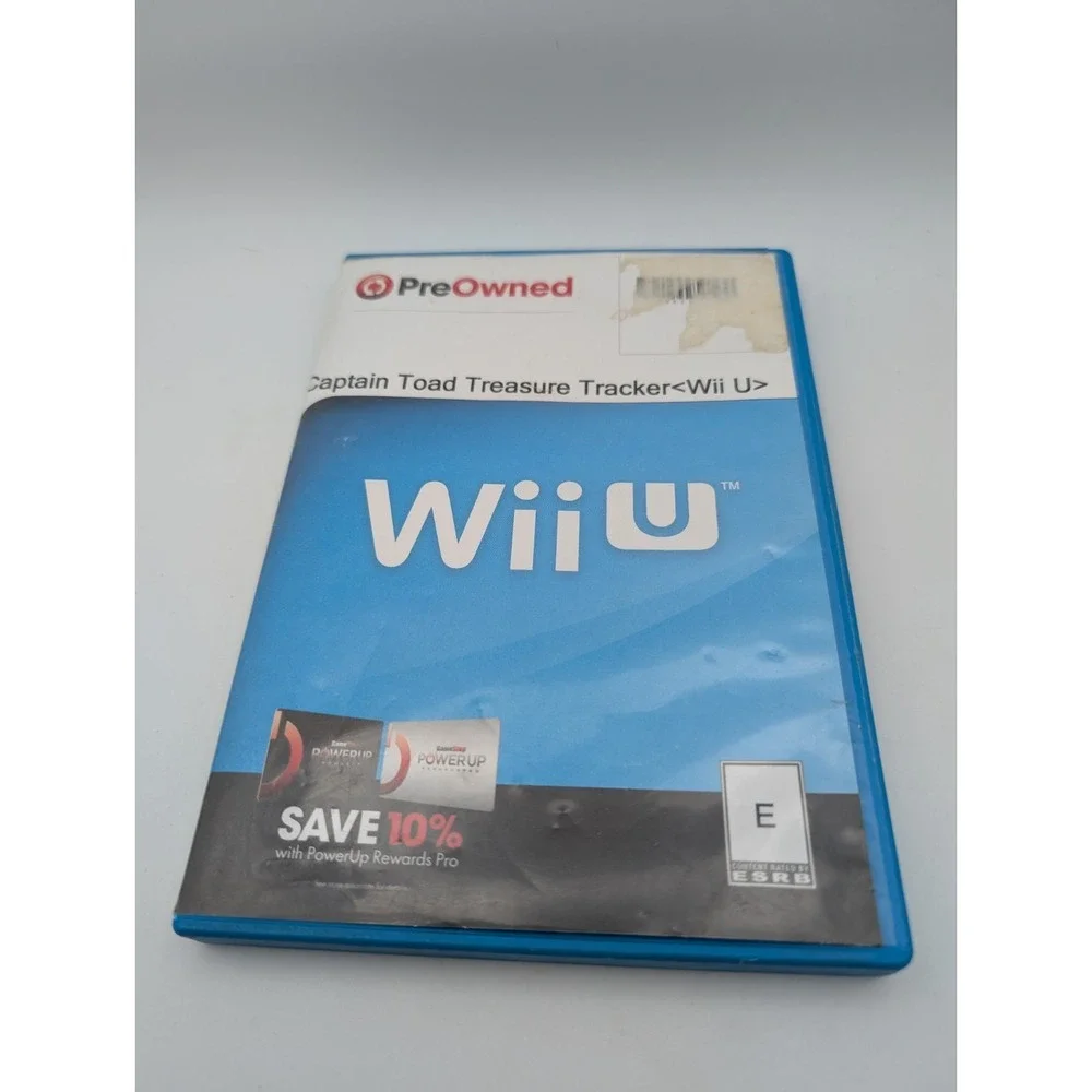 Captain Toad: Treasure Tracker (Nintendo Wii U, 2014) Disc Generic Case Tested